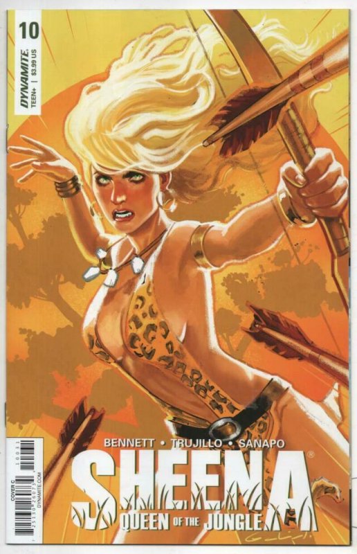 SHEENA QUEEN of the JUNGLE #10 C, NM-, Galindo, 2017 2018, Dynamite