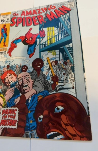 The Amazing Spider-Man #99 (1971)Panic in the Prison