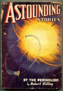 Astounding Stories Pulp February 1937- At the Perihelion reading copy