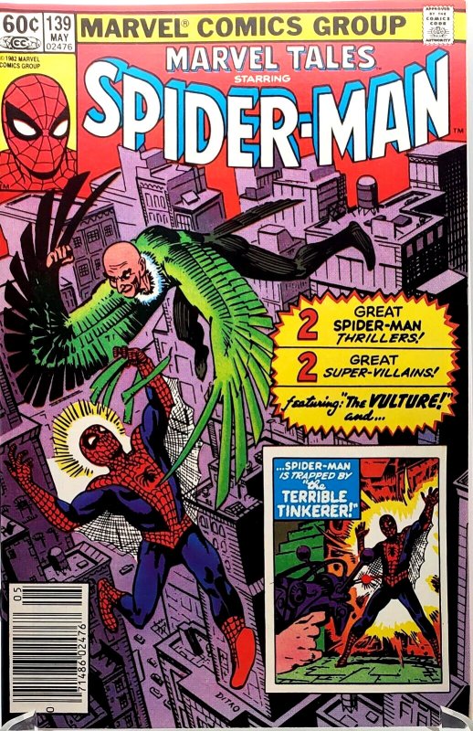 Marvel Tales # 139 Spider-Man, Vulture (1982) NM/NM+