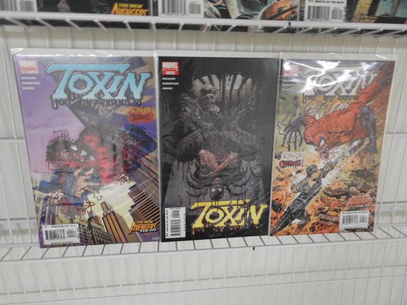 Toxin Son of Carnage! #1-6 Complete Set Amazing NM- Avg Condition!