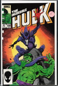 The Incredible Hulk #308 (1985) Hulk [Key Issue]
