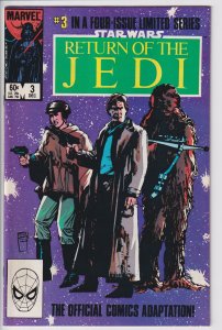 STAR WARS RETURN OF THE JEDI #3 (Dec 1983) 1st app Mon Mothma & Ackbar VF+ 8.5