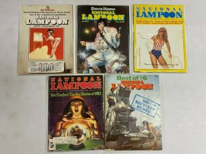 National Lampoon 5 Different Books AVG 6.0 FN (1975-1983) 
