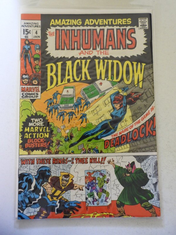 Amazing Adventures #4 (1971) Black Widow