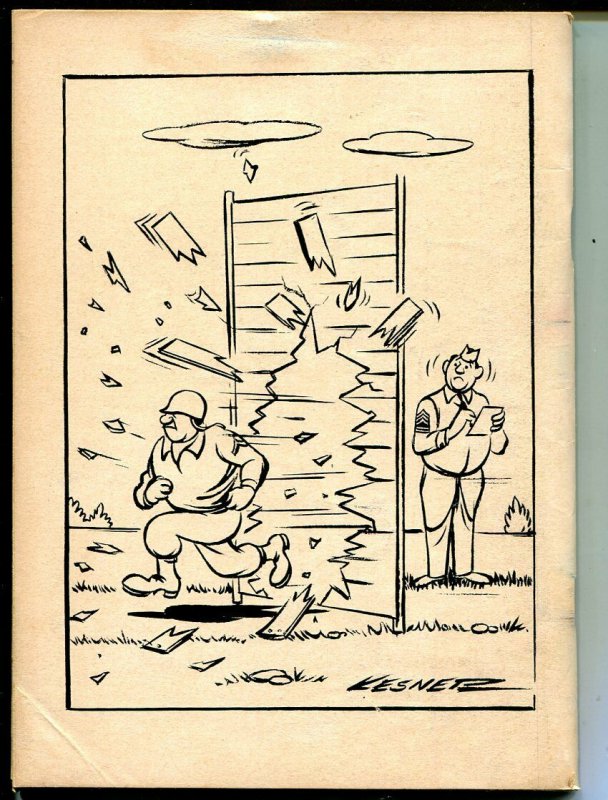 Army Laughs 1/1966-Crestwood-Pete Wyma-cartoons-gags-jokes-VF-