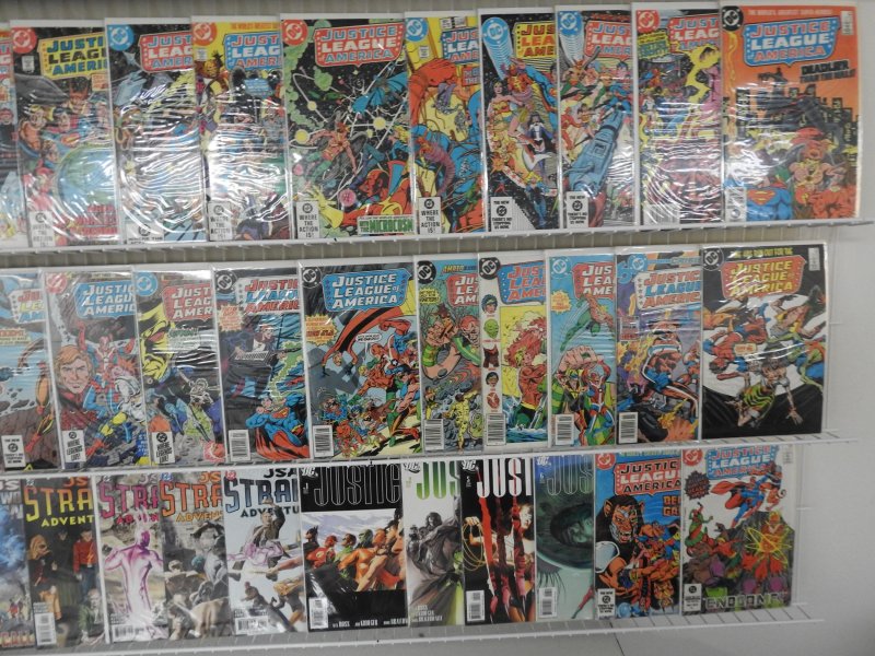 Huge Lot of 160+ Comics W/ Justice League of America +More! Avg. VF- Condition!