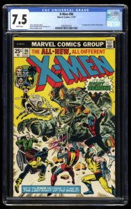 X-Men #96 CGC VF- 7.5 White Pages 1st Appearance Moira McTaggert!