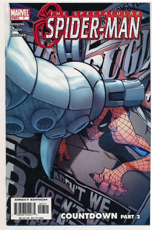 Spectacular Spider-Man (2003) #6-10 VF/NM Countdown complete story arc, Doc Ock