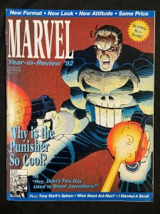 MARVEL MAGAZINE YEAR IN REVIEW '92 & MARVEL PREVIEW '93 VG
