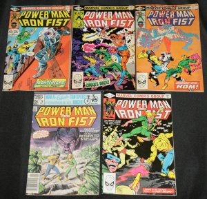 Marvel Bronze Age POWER MAN & IRON FIST 10pc Mid Grade Comic Lot FN-VF Netflix