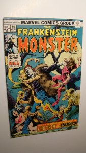 FRANKENSTEIN MONSTER 18 *NICE* VS CHILDREN OF DAMNED WRIGHTSON ART LAST ISSUE 