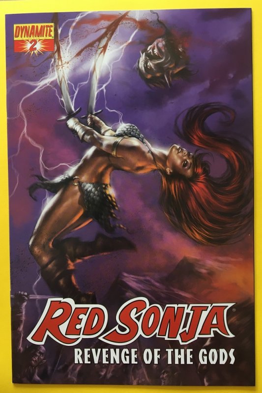 RED SONJA REVENGE OF THE GODS 2 PARRILLO COVER