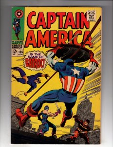 Captain America #105 (1968)    / CR180-BI#01