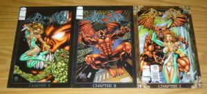 Demonslayer #1-3 VF/NM complete series - image comics bad girl 1999 set lot 2