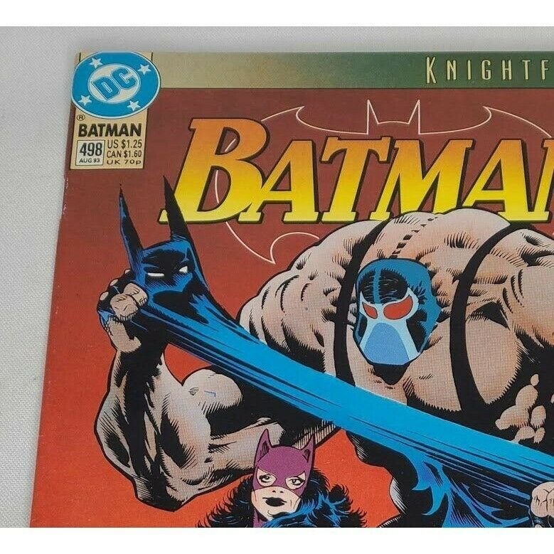 Batman 498 DC 1993 Knightfall Bane Catwoman 7.0 FN/VF