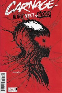 Carnage: Black, White And Blood #1E VF/NM ; Marvel | Patrick Gleason Red Cover