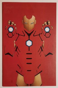 Civil War II #1 Iron Man Negative Space Variant