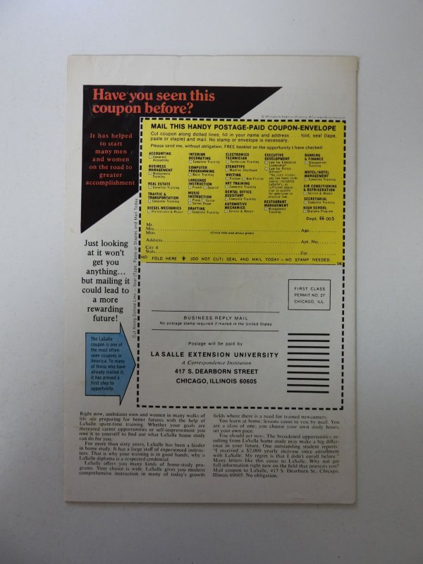 The Avengers #138 (1975) VG/FN condition date stamp front cover