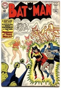 BATMAN #153 1963-BAT-GIRL COVER-DC COMICS- NICE COPY