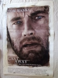 Tom Hanks: CAST AWAY Promotional poster (2000)