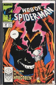 Web of Spider-Man #38 Direct Edition (1988) Spider-Man