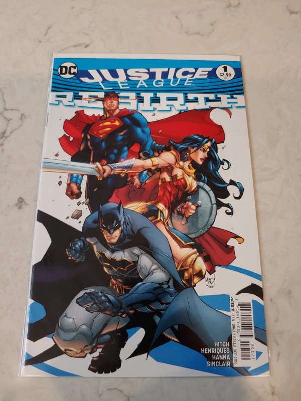 JUSTICE LEAGUE #1 REBIRTH VARIANT