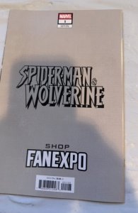 Spider-Man & Wolverine #1Shop Fan Expo John Giang Virgin Variant