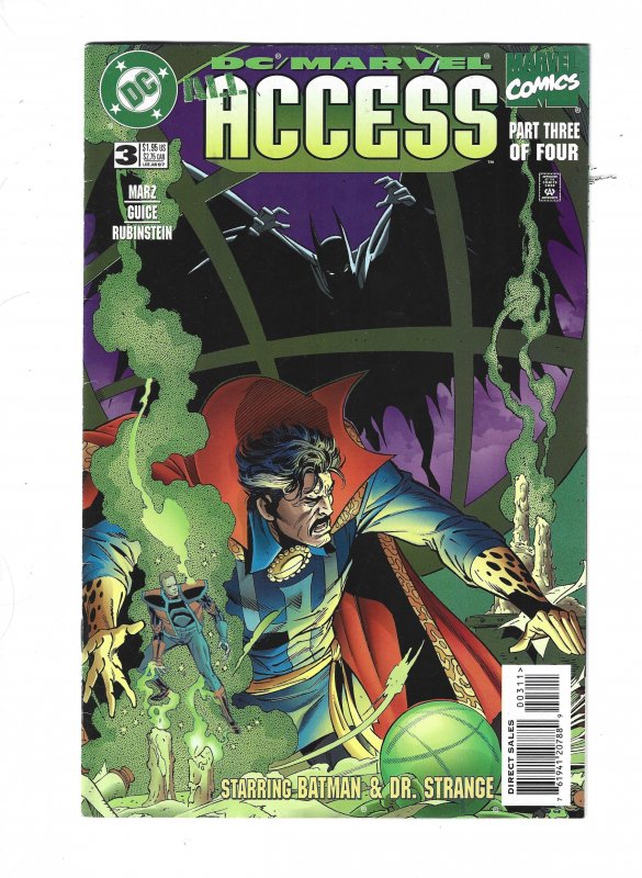 DC/Marvel: All Access #1 through 3 (1996) rb1