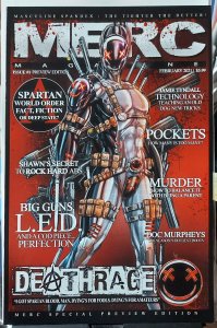 Merc Magazine Deathrage #1 NM Preview Edition
