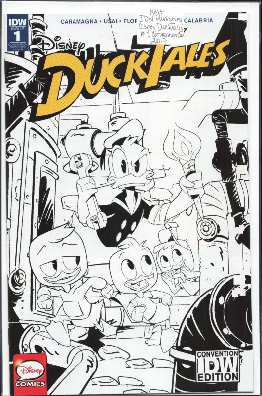 DuckTales #1 Convention Cover (2017) DuckTales