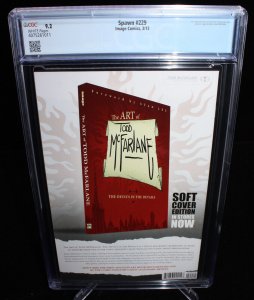 Spawn #229 (CGC 9.2) Incredible Hulk Annual #1 Cover Homage - 2013