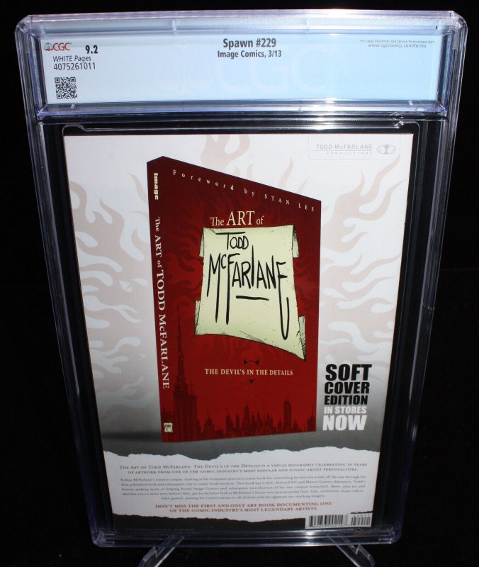 Spawn #229 (CGC 9.2) Incredible Hulk Annual #1 Cover Homage - 2013