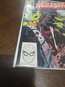 The West Coast Avengers  #39 DEC 1988 Marvel Comics Great Condition