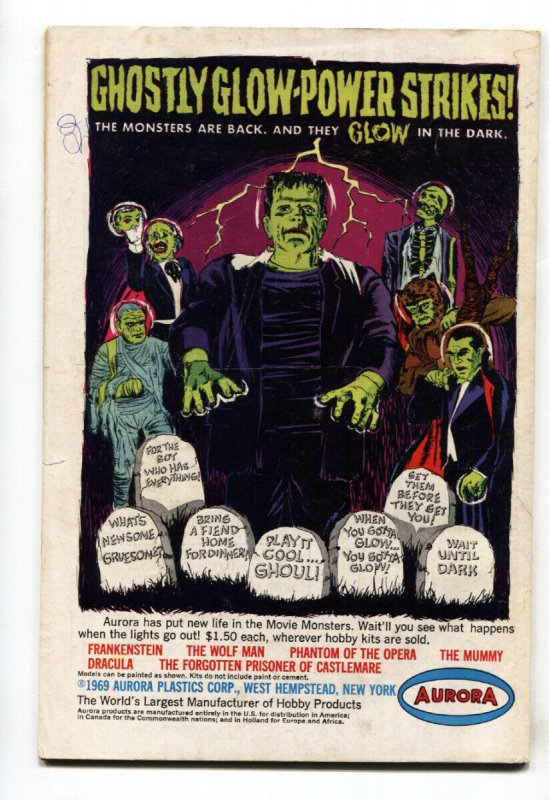 TEEN TITANS #21--1969--DC--COMIC BOOK--Hawk and Dove