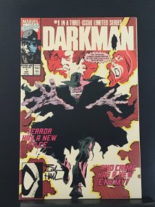 Darkman #1 (1990) signed by Bob Hall