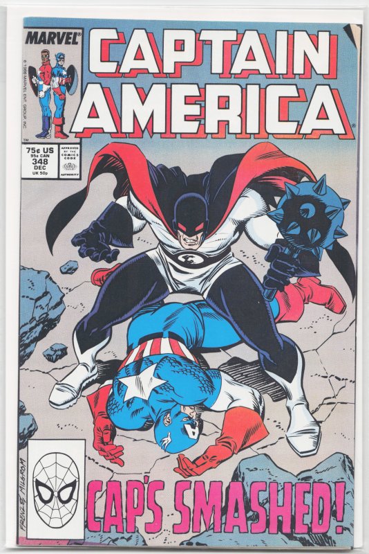 Captain America #348 (1988) Captain America