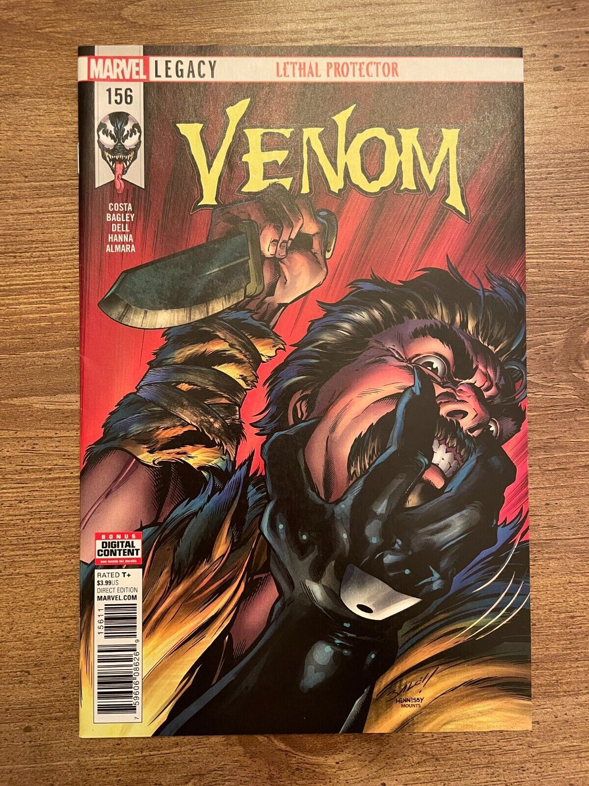 Venom # 156 NM 1st Print Marvel Comic Book Lethal Protection Part