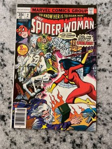 The Spider-Woman # 2 NM Marvel Comic Book 1978 Avengers Hulk Thor Iron Man RF8 