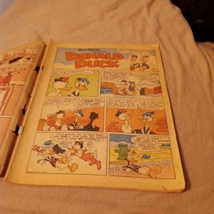 WALT DISNEY'S COMICS & STORIES #64 1946 DELL GOLDEN AGE COMIC CARL BARKS ART...