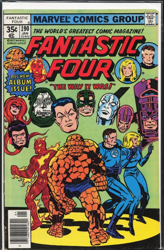 Fantastic Four #190 (1978) Fantastic Four