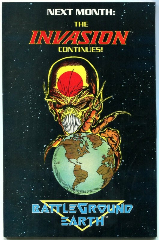 Invasion #1 1988- Alien Alliance - Todd McFarlane VF