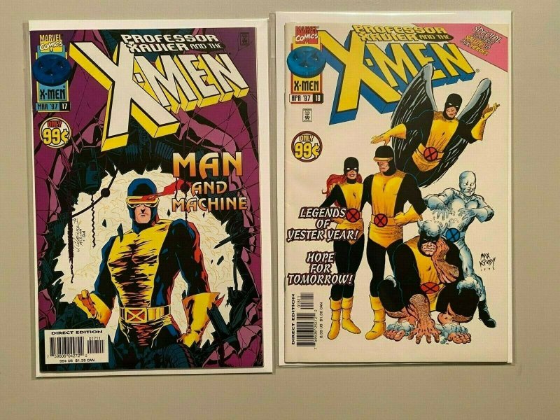 Professor Xavier and the X-Men set #1-18 8.0 VF (1995)