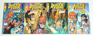 Dirty Pair: Sim Hell - Remastered #1-4 VF/NM complete series - adam warren set