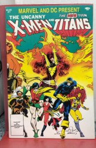 Marvel and DC Present featuring The Uncanny X-Men and The New Teen Titans (1982)