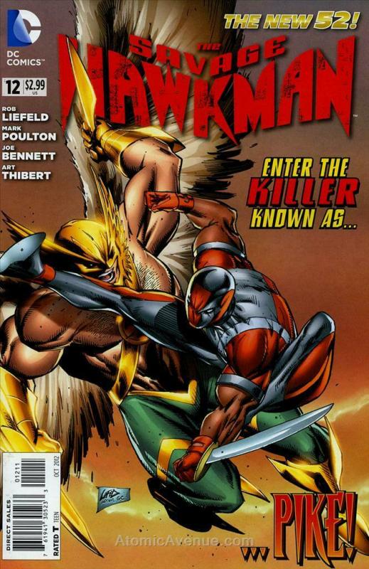 Savage Hawkman, The #12 VF/NM; DC | save on shipping - details inside