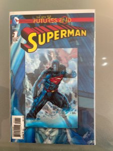 Superman: Futures End 3D Cover (2014)