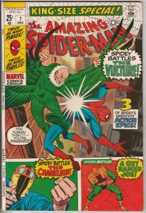 Amazing Spider-Man, King-Size Annual #7 (Dec-70) NM/NM- Super-High-Grade Spid...