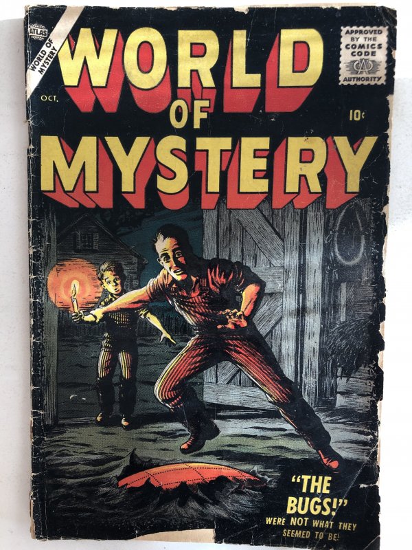 World of Mystery 3, VG, classic cover..Davis? Art