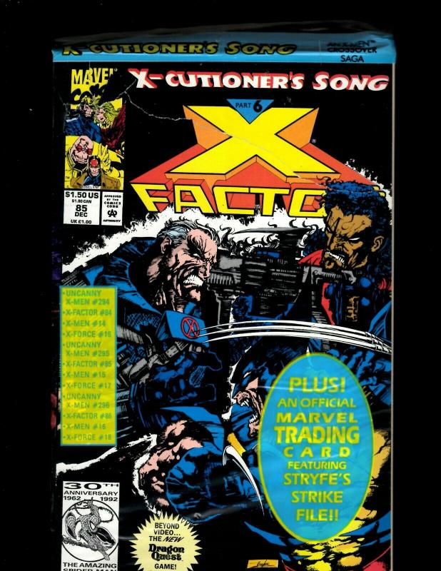 Lot of 12 X-Factor Marvel Comic Books #84, #85, #88, #89, #92, #93-99, JF20 